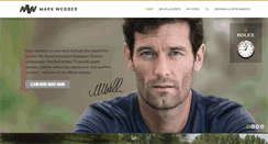 Desktop Screenshot of markwebber.com