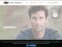 Tablet Screenshot of markwebber.com